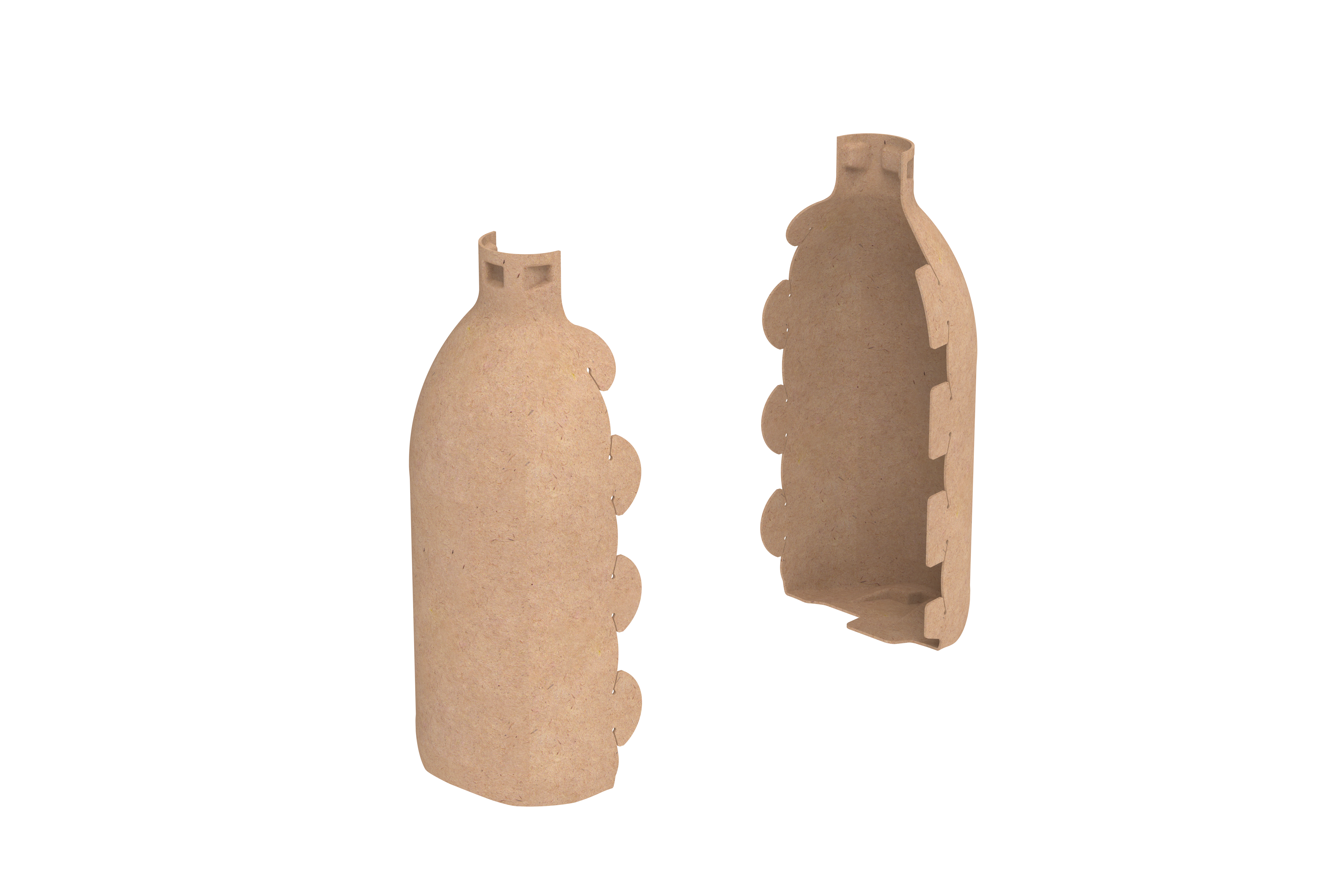 Ecologic Paper Bottle Outer Shell